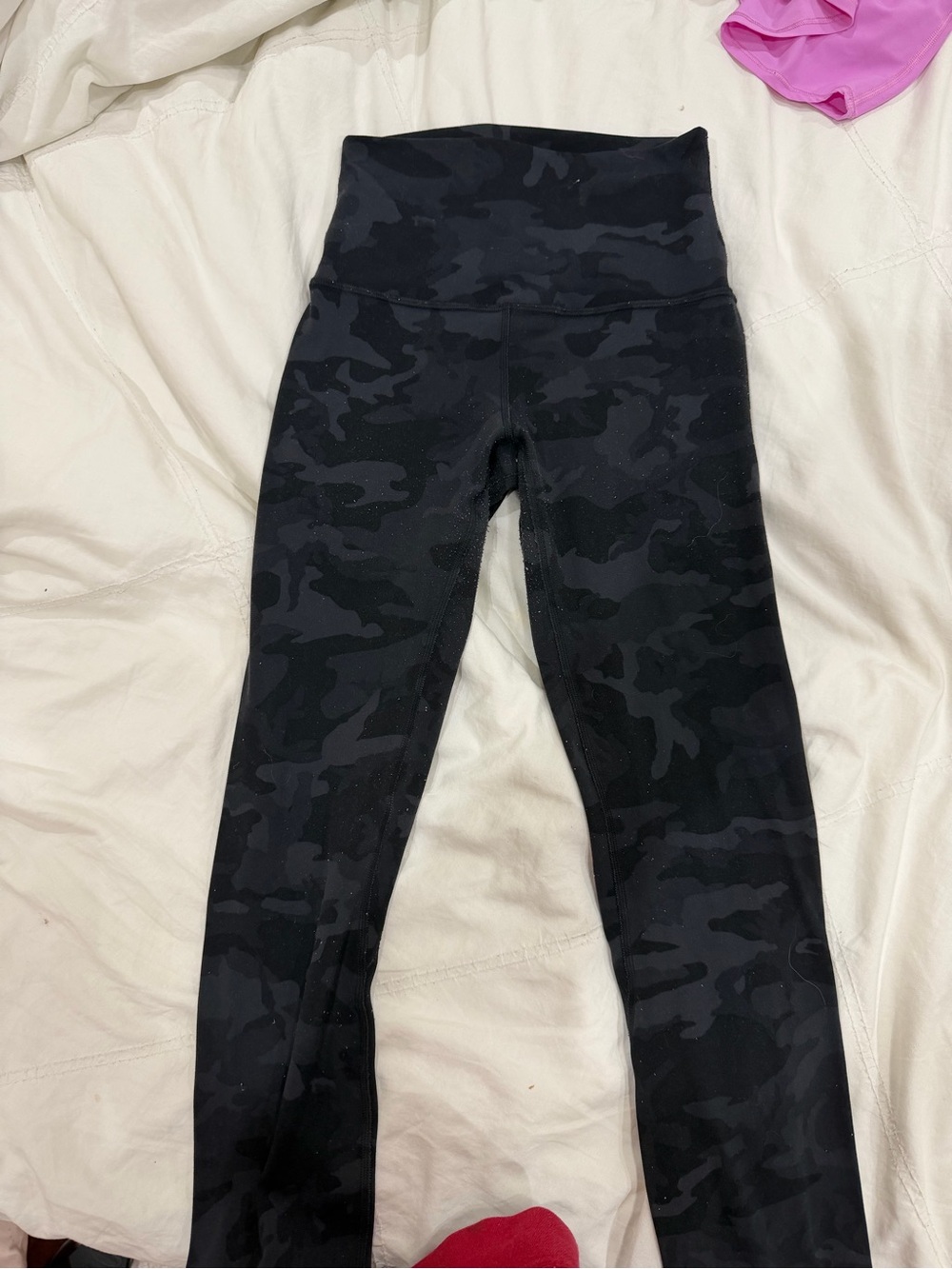 Lululemon align black and gray camo leggings